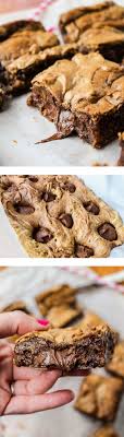 Nutella Stuffed Browned Butter Blondies The Food Charlatan Gateaux Et Desserts Recette Dessert Recettes De Cuisine