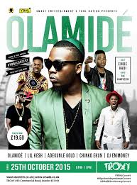 Use your uber account to order food delivery from hotdog city (shepherds bush) in london. Olamide Set For London Concert Music In Africa