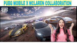 Pubg Mobile X Mclaren Collaboration Sports Car Skin In Pubg Mobile Upcoming Car Skin S Youtube