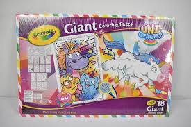 Enjoy hours of colouring adventures with giant colouring pages. Crayola Giant Coloring Pages Uni Creatures New Estatesales Org