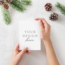 Free Christmas Greeting Card Mockup Pixelify Free Christmas Greeting Cards Christmas Card Images Christmas Cards