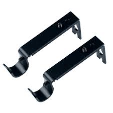 All items are manufactured from the highest quality wrought iron materials. Electronicheart 2pcs Window Curtain Rod Brackets Home Bedroom Living Room Iron Curtain Drape Rod Holder Rack Black Walmart Canada