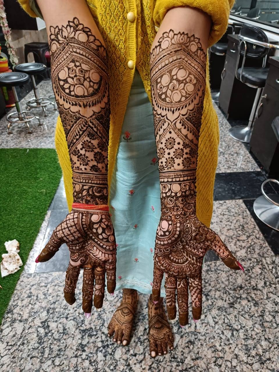 Bridal mehndi