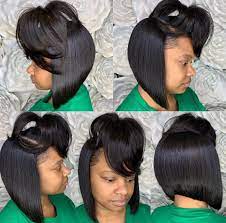 Ponytail Bob Bob Sew In Hair Crush Weave Ponytail