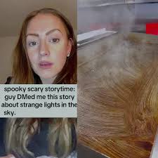 Girl Telling A Story about Joe and The Strange Lights