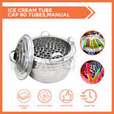 Pembekal mesin aiskrim goyang harga terendah di pasaran malaysia. Bravo Aiskrim Goyang 80 Tubes Thailand Ice Cream Machine Manual Without Electricity Diy Ice Cream Maker Ice Tube Shopee Malaysia