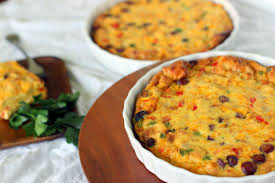 Make Ahead Egg Bake Breakfast Recipes Baked Eggs Breakfast Dishes