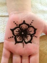Flower Design Henna By Owl In Black17 On Deviantart Small Henna Designs Henna Tattoo Designs Small Henna