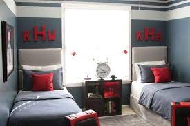 In this example, a boy full of energy has a charming room complete with a wall climbing panel. 30 Awesome Shared Boys Room Designs To Try Digsdigs