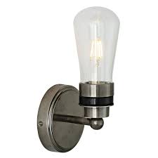 Diese Kleine Wandlampe Ist Mit Einem Klaren Tropfenformigen Glaskolben Versehen Das Leuchtmittel Ist Mit Dem G Badezimmer Deckenleuchte Ikea Lampen Wandlampe