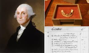 American president george washington's teeth began to fall out before he reached the age of 30, and he eventually lost them all. Why George Washington Wore Dentures Made Of Hippo Ivory And Slave Teeth Daily Mail Online