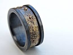 Black And Gold Ring Mens Man Wedding Band Black Gold Ring Men Viking Wedding Band Mens Wedding Band Rustic Black Gold Man Wedding Ring Rustic Gold Wedding Band Black Gold Ring Mens Gold Rings Black Gold