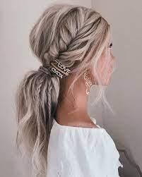 The Latest The Most Fashionable And The Most Popular Long Hair Design In Summer Lily Fashion Style Long Hair Designs Wedding Hair Plaits Plaits Hairstyles