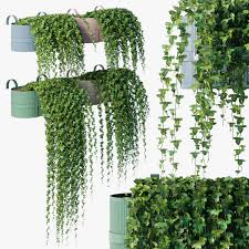 3d Model Balcony Ivy Cgtrader Ferm Living Fermliving Metal Pot Flowerpot Vase Bush Ivy Pot Loft Scan Garden Wall Scandinavian Garden Backyard Decor