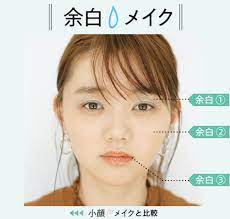 涙袋がポイントだった 余白を減らす夏の小顔メイク教えます 小顔 メイク 美容部員 メイク