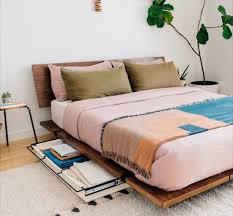 Just about every comforter set, quilt or bedspread is available in king size, many of which have matching decorative. 16 Beautifully Designed Low Profile Platform Bed Frames