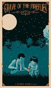 Grave Of The Fireflies 1988 500x857 Grave Of The Fireflies Studio Ghibli Art Ghibli Art