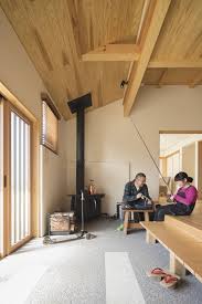 茨城 家づくり ｉ様邸 通り土間のある玄関 薪ストーブ 洗い出し 無垢 家 リフォーム 住宅