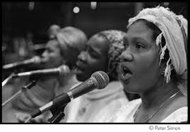 The I-Three, Bob Marley's backup singers: From right: Marcia Griffiths,  Rita Marley, Judy Mowatt, ca. 1978