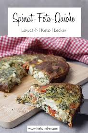Den spinat mit ricotta, eier, parmesan, minze und salz und pfeffer mischen. Sophia Thiel Leichte Spinat Feta Quiche Einfach Schlank Fit