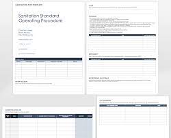 Standard Operating Procedures Templates Smartsheet Inside Business Rules Te Standard Operating Procedure Standard Operating Procedure Template Business Rules