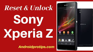 How To Hard Reset Unlock Sony Xperia Z Youtube
