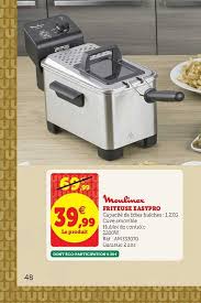 Offre Friteuse Easypro Moulinex Chez Super U