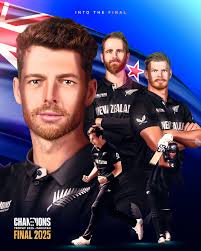 New Zealand are one step away from the #ChampionsTrophy 2025 title 🤩
