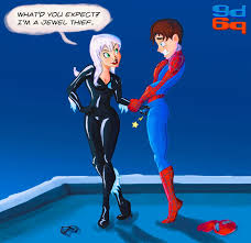 Black Cat Ballbusting Spider-Man ~ Marvel Comics ~ By GrumpyDude69 – Rule  34 Femdom Club
