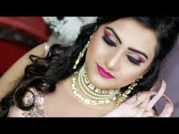 Pink Engagement Makeup Class By Prabha Makeover Best Classkmakeup Engagementmakeup Fairskintonemakeup Howt Engagement Makeup Makeup Class Pink Engagement