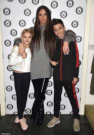 In the video, pinnock's mum debbie said: Junior Andre Signs First Modelling Contact With Mum Katie Daily Mail Online