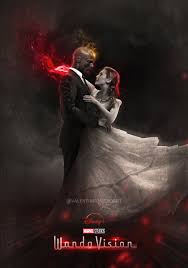 Merchoid On Twitter We Re Loving The Simplicity Of This Fan Made Wandavision Poster Credit To Valantinromeroart Wandavision Wandamaximoff Vision Disneyplus Marvel Mcu Https T Co Rgq1ncrmoq