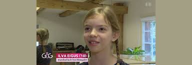 I speak russian, german, english and a bit of french. Ilva Eigus On Swiss Television Srf