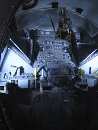 Lunar Module Interior The Hatch Through Which The Astronauts Would Descend To The Surface Is Near The Bottom Of Th Space Flight Space Travel Space Exploration