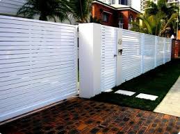 27 Best Inspiring White Aluminium Zaun Ideen Und Designs Aluminium Designs Ideen Inspiring White Modern Fence Design Fence Design Backyard Fences