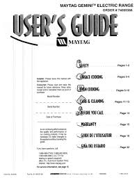 Maytag gemini 30 double oven freestanding gas range mgr6775bdb. Maytag Gemini User Manual Pdf Download Manualslib