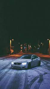A Winter Night Bmw M4 Sports Car Wallpaper Bmw Wallpapers Bmw M4
