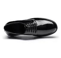 Custom Polished Black Officer Shoes Manufacturer,Polished ...