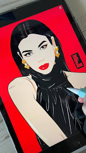 Process video of the illustration I did of @dualipa ✨, Apps:  @clipstudioofficial + @procreate , #dualipa #dualipafan #digitalart  #digitaldrawing, #retratopersonalizado #procreate #cps #clipstudiopaint ...