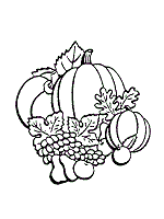 We have given you a selection of pictures that you can download or print for free and color it to your liking so that the ideas in your head can come out. Cornucopia Coloring Pages Horns Of Plenty Autumn