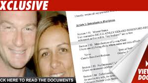 Will Filed in 'Survivor' Wife's Murder