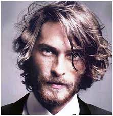 Casual hairstyle for long wavy hair. 2014 Medium Wavy Mens Hairstyles Mens Hairstyles Long Hair Long Hair Styles Men Medium Hair Styles Mens Hairstyles Medium