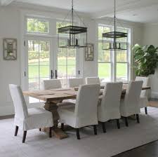 The russian reclaimed wood plank table at restoration hardware is one of my current favorites. How To Choose The Perfect Rug Gallerie B Beautiful Dining Rooms Dining Room French Transitional Dining Room