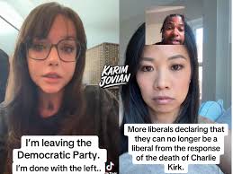 More influencers are posting videos of themselves stating that they are  leaving the Democratic Party and the left. This is causing concern for many 