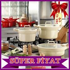 Aryildiz Eco Sera White Pan 7 Parca Seramik Tencere Seti Urunu Ozellikleri Ve En Uygun Fiyatlari N11 Com Da Aryildiz Eco Sera White Pan Seralar Seramik Ve Mutfak