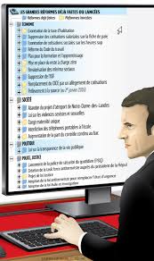 Maybe you would like to learn more about one of these? Macron Et Son Programme Le Plus Dur Reste A Faire Le Parisien