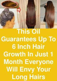 This Oil Guarantees Up To 6 Inch Hair Growth In Just 1 Month Everyone Will Envy Your Long Hairs Most Girls Usuall Grow Hair Faster Growing Out Hair Grow Hair