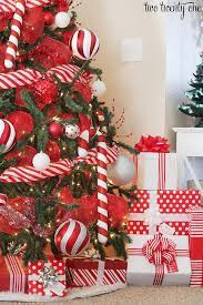 Maybe you would like to learn more about one of these? Red And White Christmas Tree Decorating Ideas
