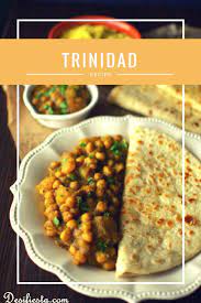 Trini Dhal Poori Roti With Curry Channa Aloo Trinidad Recipes Desi Fiesta Recipe Trinidad Recipes Trini Food Recipes