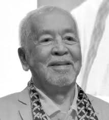 Paalam, Sir Tony Perez. You were a strange and very welcome chapter in my  writing life. This was us in Dumaguete, 2012. [I'm using this very personal  photo from my archive, lest